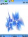 Тема Blue 3d Flower