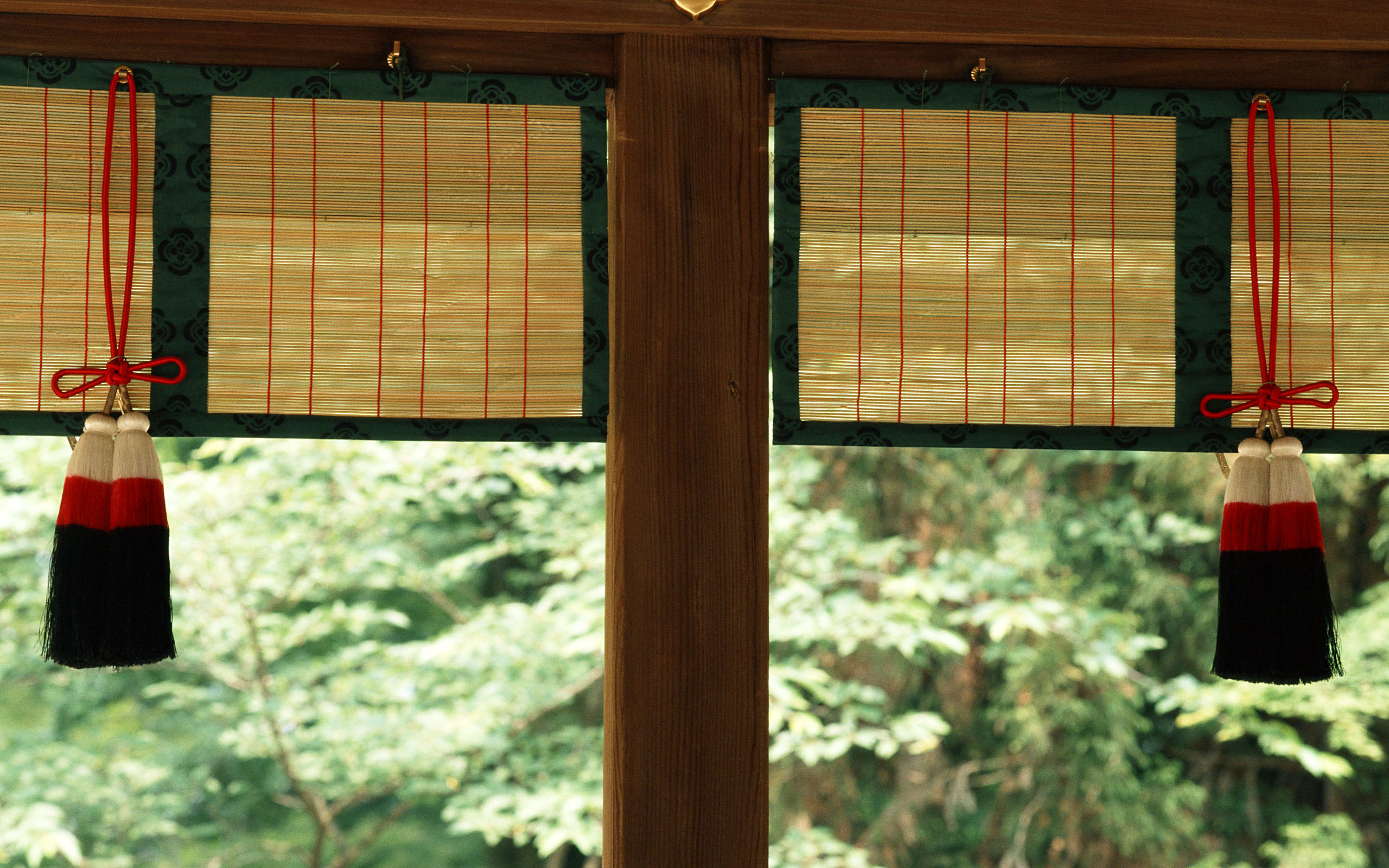 бамбуковые шторы на окна своими руками