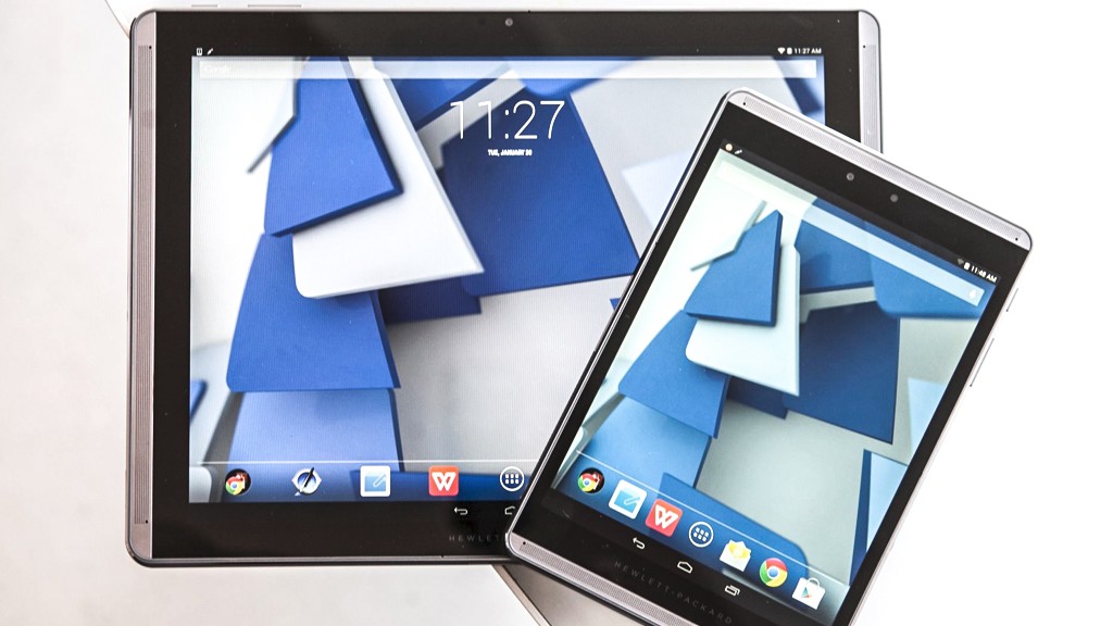 HP выводит на рынок 12-дюймовый планшет