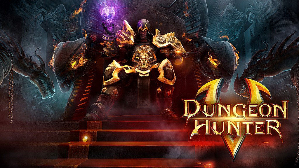 Геймплей Dungeon Hunter 5 во всей красе