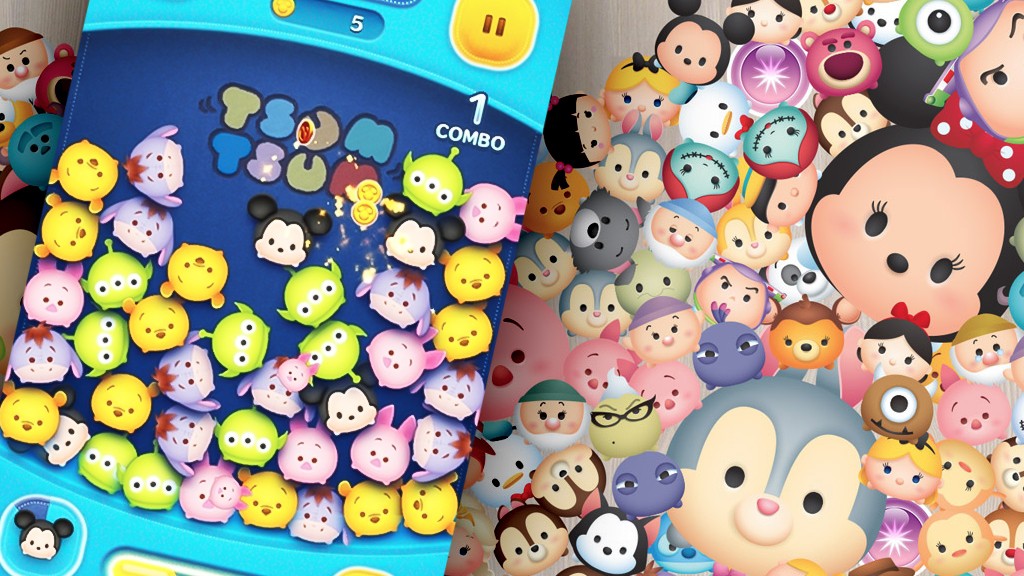 Disney Tsum Tsum стала самой крутой «Три-в-ряд» аркадой