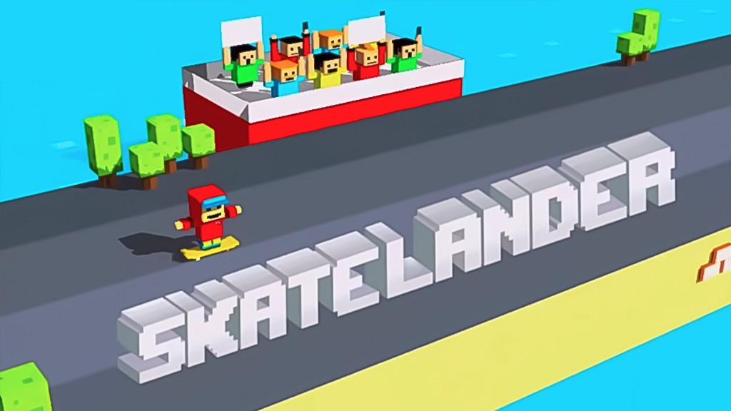 Идея успешной Crossy Road рождает новую игру