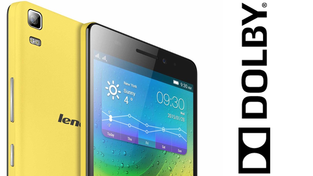 MWC 2015: смартфон Lenovo A7000 с Dolby Atmos