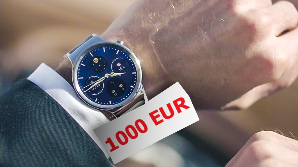 Озвучена европейская цена Huawei Watch