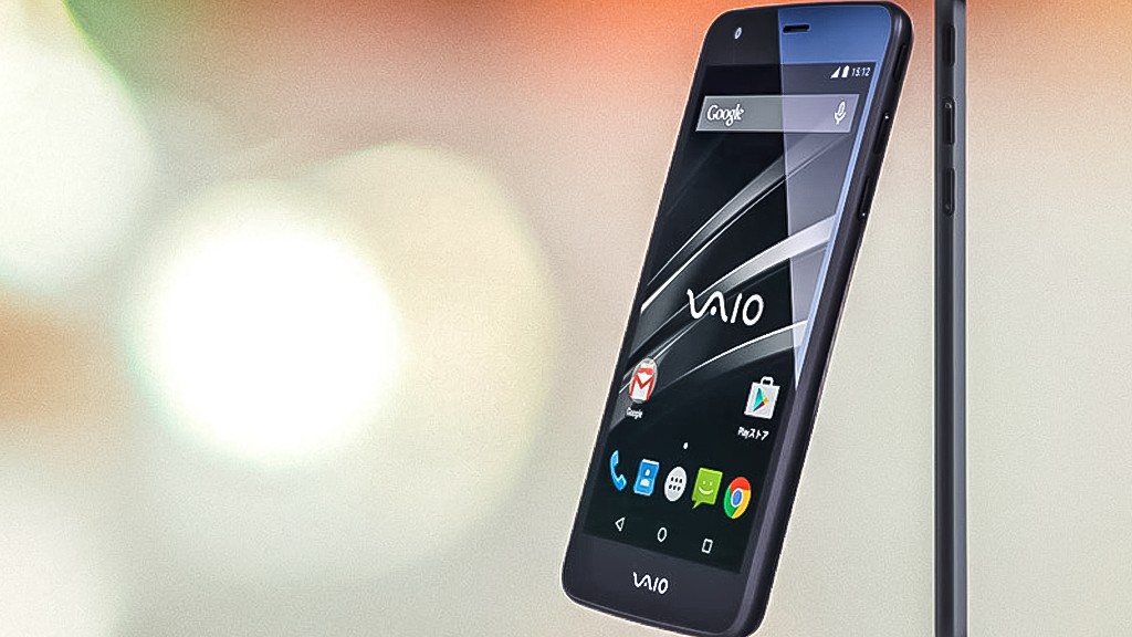 Дебютный смартфон VAIO: официально