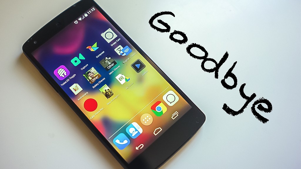 LG Nexus 5 уходит в прошлое