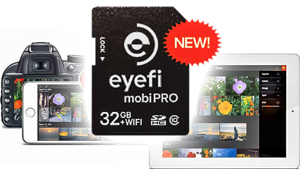 Флешка-передатчик файлов по Wi-Fi от Eyefi