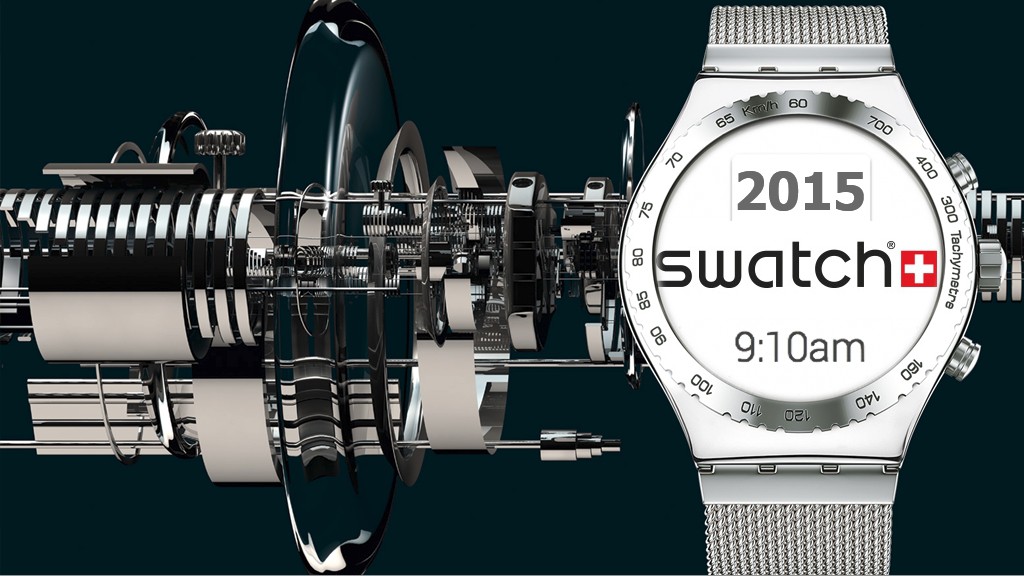 Швейцарские часы Swatch станут «умными»