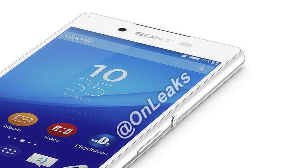 «Частичка» Sony Xperia Z4 на официальном фото