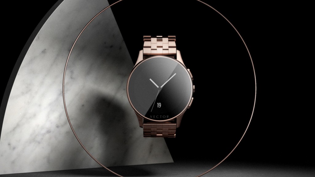 Смарт-часы Vector работают месяц без подзарядки