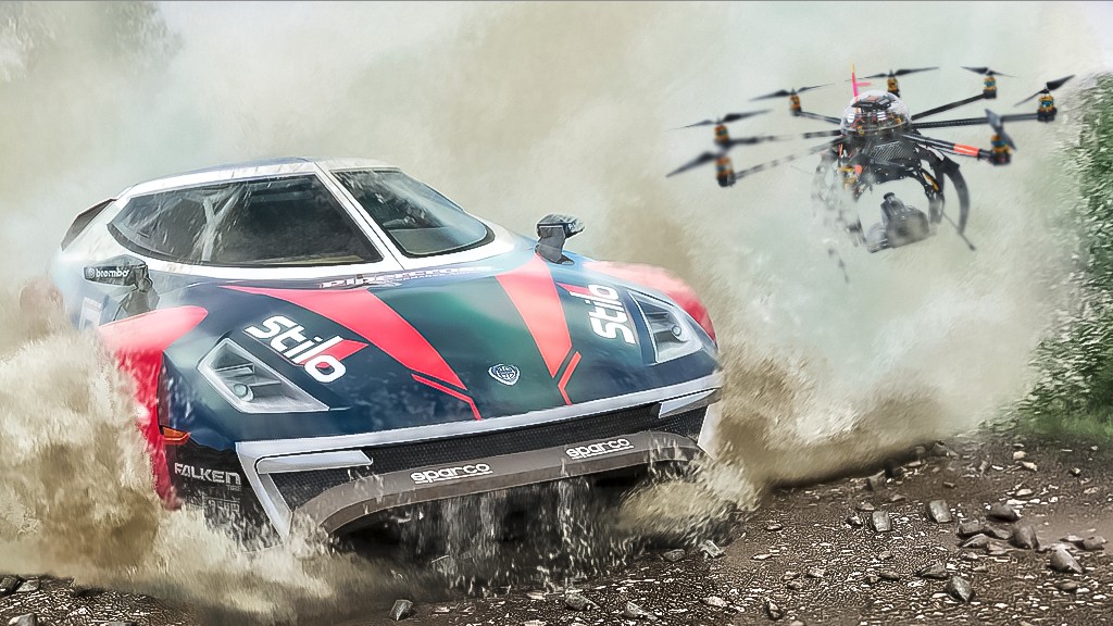 Спецэффекты из игр: Дрон заснял видео 4K@1000fps