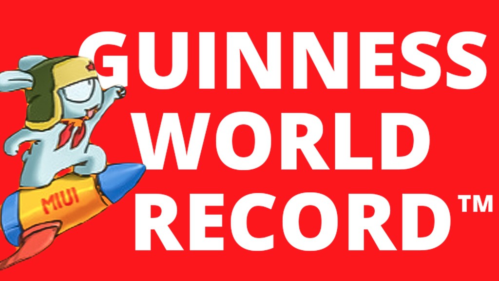 Xiaomi попала в Книгу рекордов Гиннеса