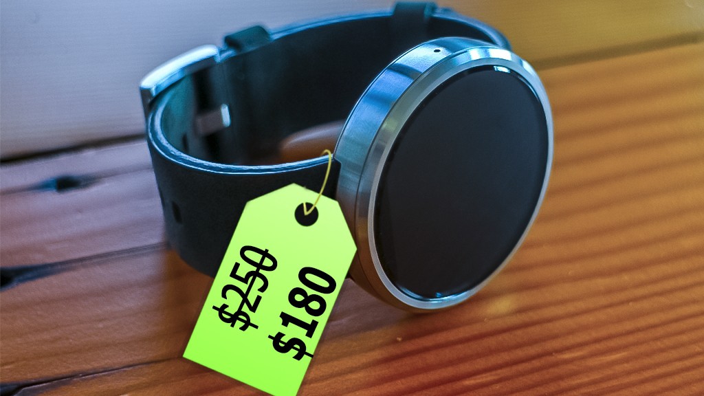 Moto 360 скидывают в цене из-за Apple Watch