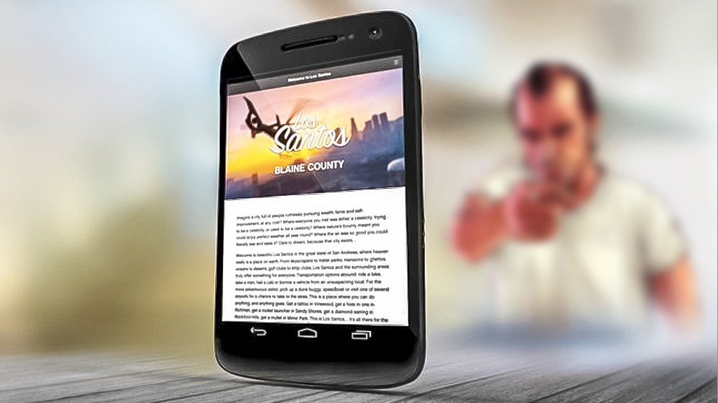 «Помощник» по миру GTA 5 на iOS и Android