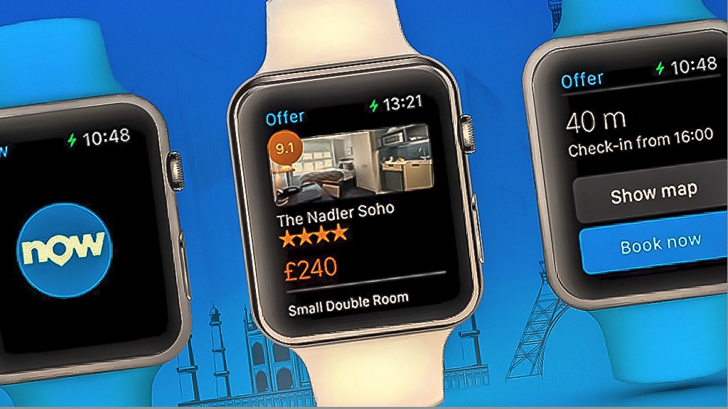 Забронировать отель на часах Apple? Запросто!