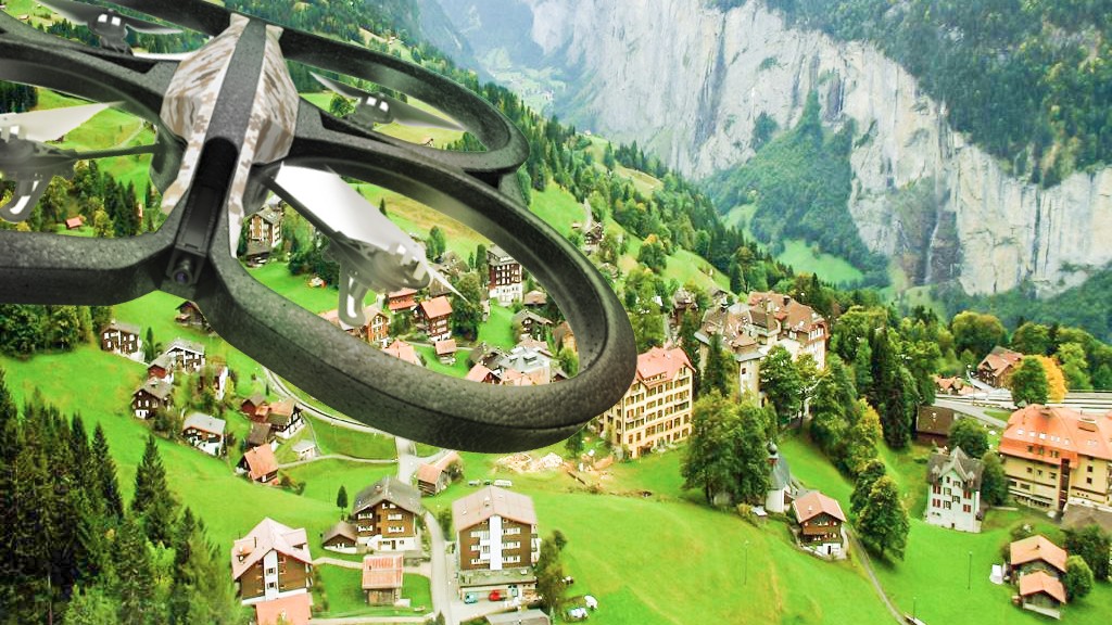 Швейцария разрешила запустить почтовые дроны