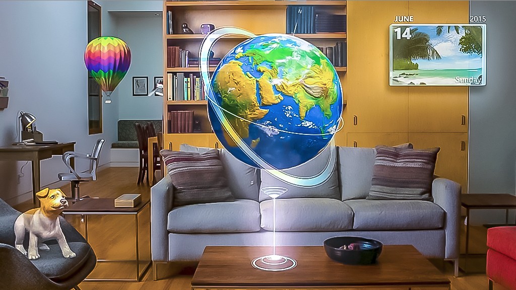 Демонстрация фееричности Microsoft HoloLens