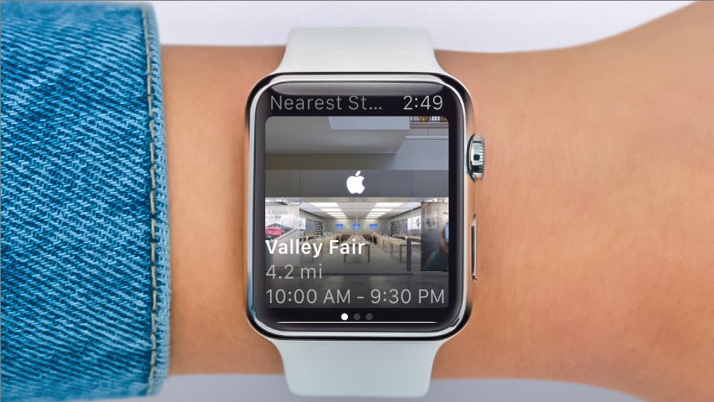 Приложение Apple Store появилось на часах Watch