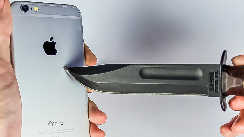 Что если iPhone будет заживлять царапины? Видео