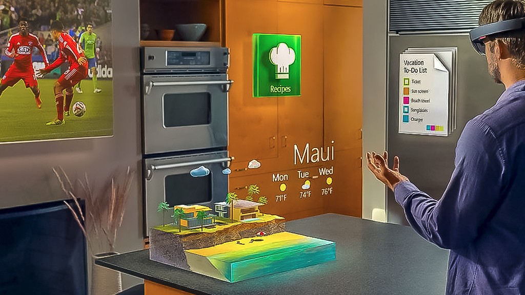 Целая студия на дополнение реальности в HoloLens