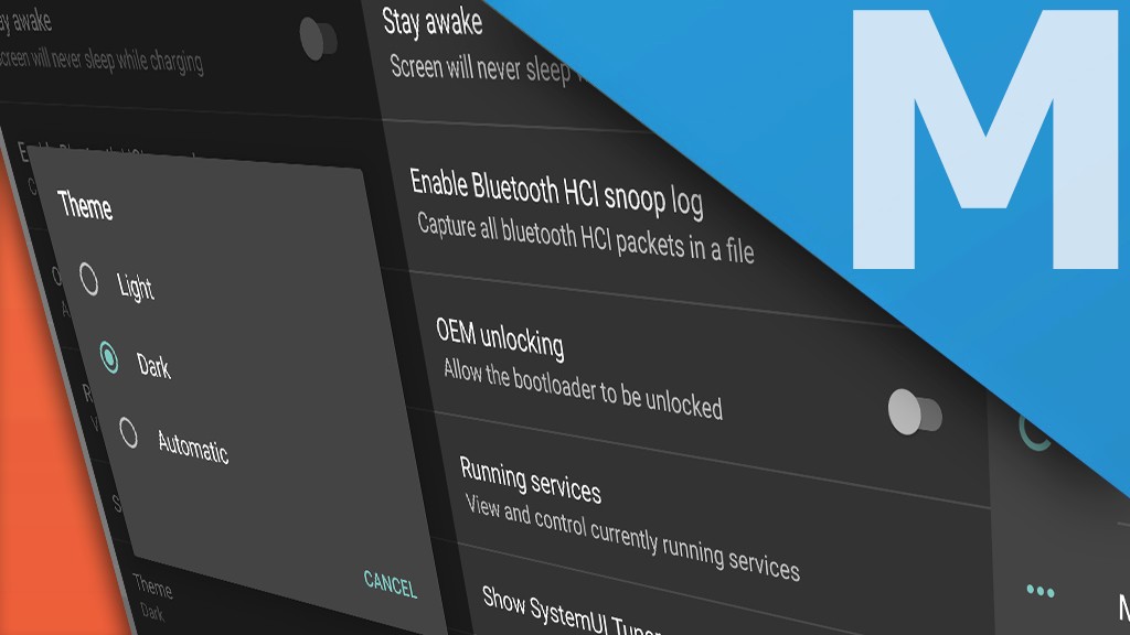 Как выглядит энергосберегающая тема в Android M?