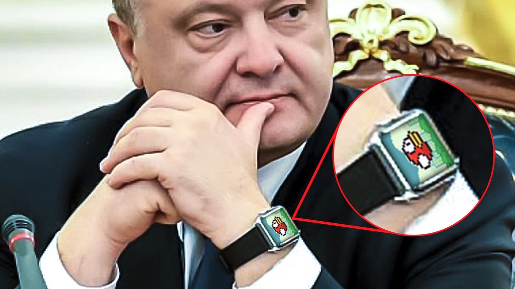Поиграем в Flappy Bird на Apple Watch? (Видео)
