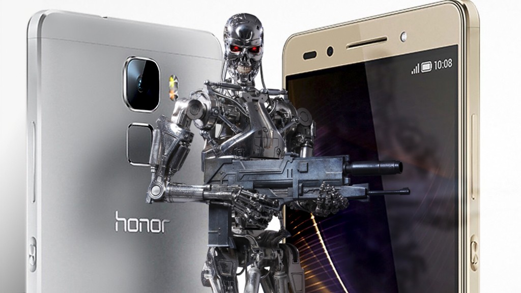 Внутри Huawei Honor 7 сплошь все металлическое