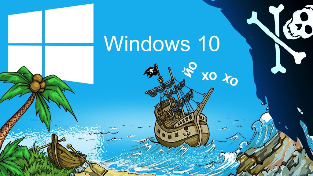 Пираты обновились до Windows 10 «и ничего»!