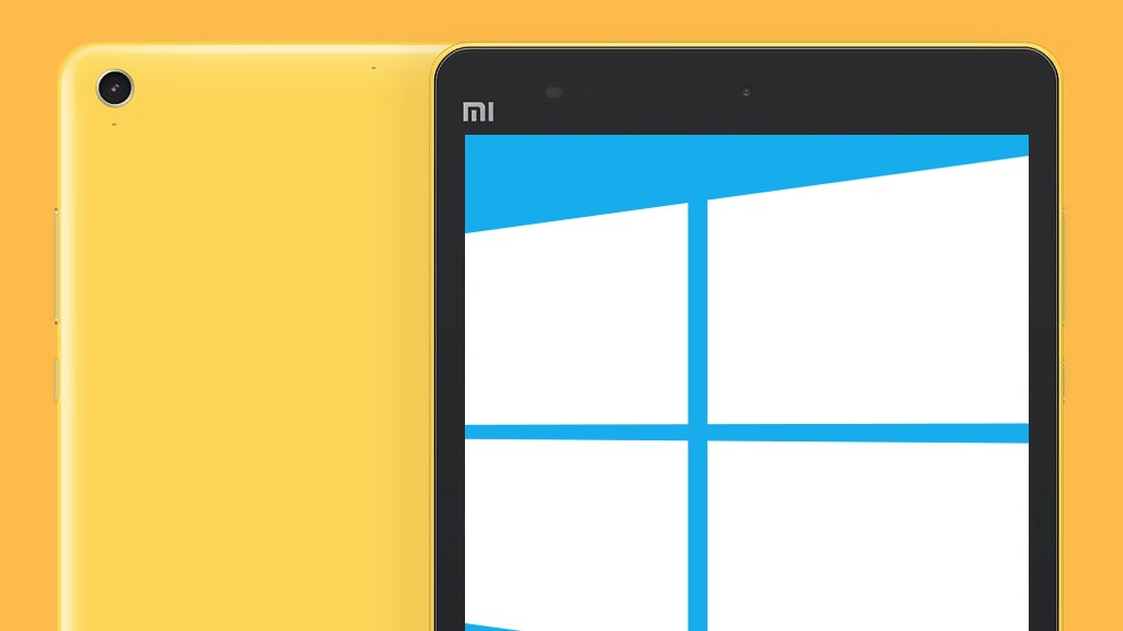Xiaomi воспользуется Windows 10 в новом MiPad