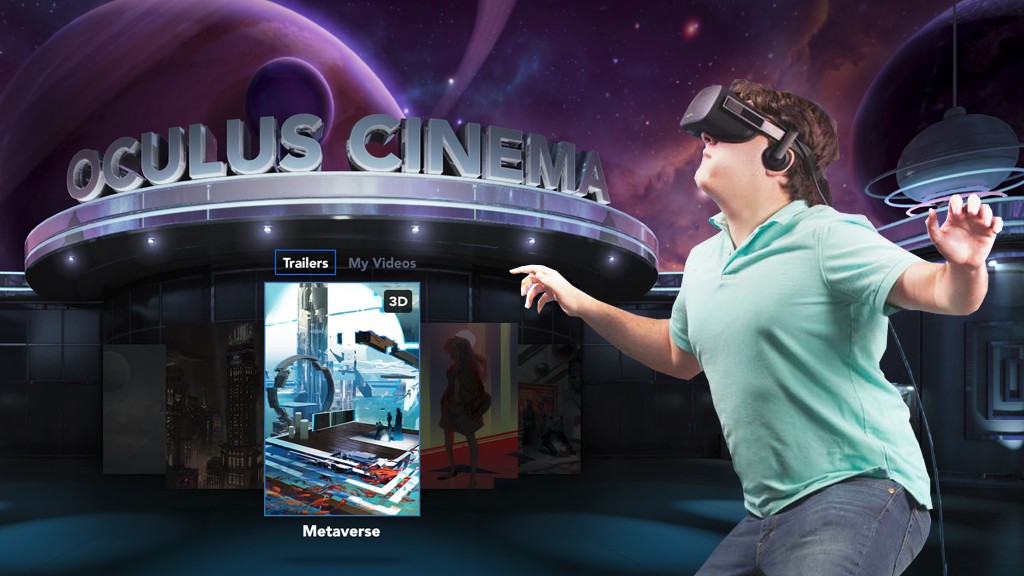 Пошли в Oculus-кино? Oculus, говорю, кино!