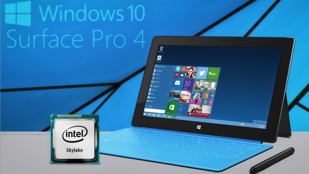 Диковинка планшета Surface Pro 4 — Intel Skylake