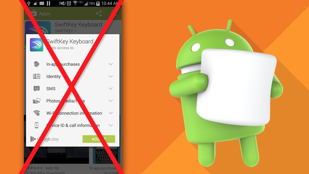 Google изменит систему разрешений в Marshmallow