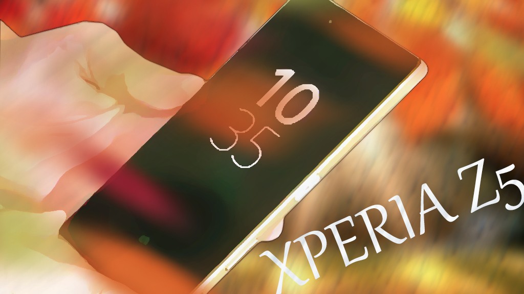 Как выглядит Sony Xperia Z5? Видео
