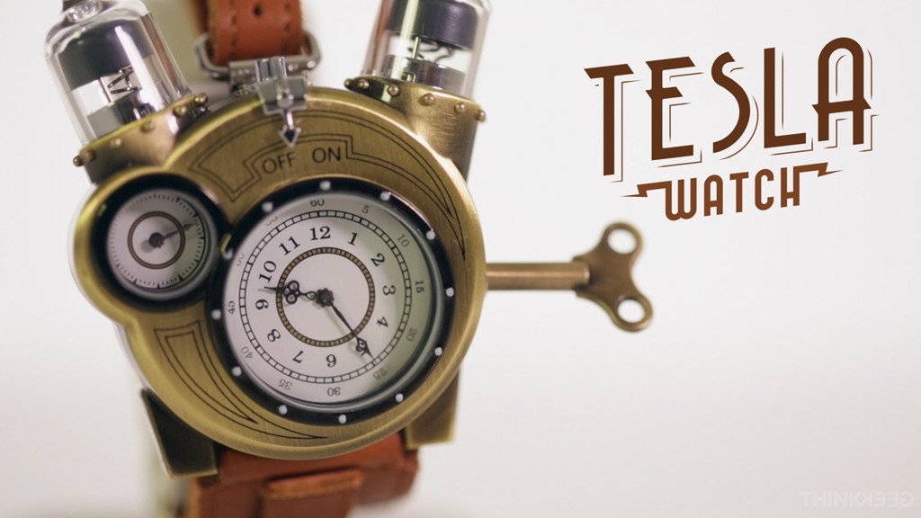 Шик в стиле стимпанк: часы Tesla Watch