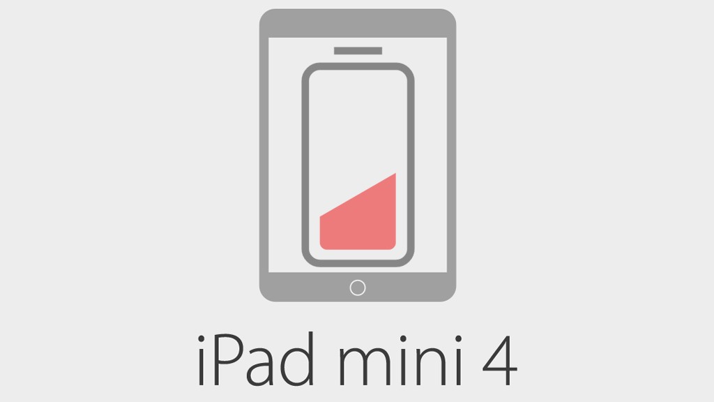 Apple iPad mini 4 тоньше из-за меньшей батарейки