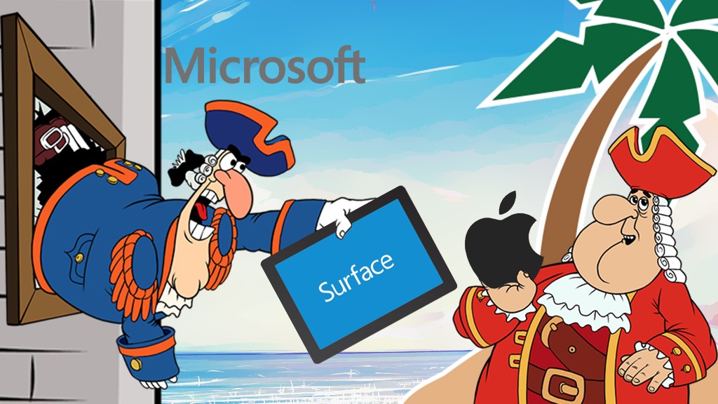 Какие девайсы Apple противостоят новым Surface?