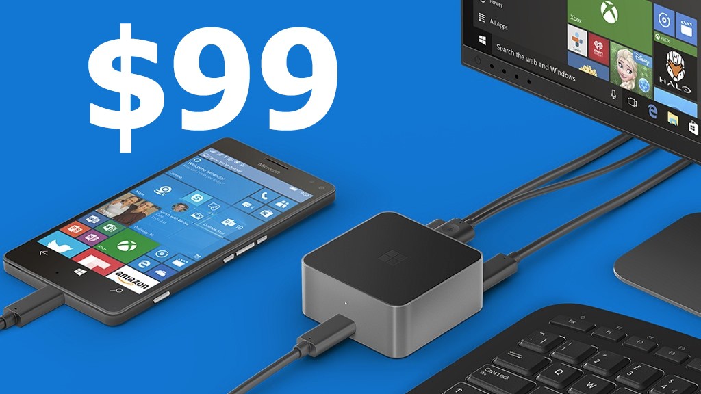Превращение Win’10-смартфона в ПК стоит $99