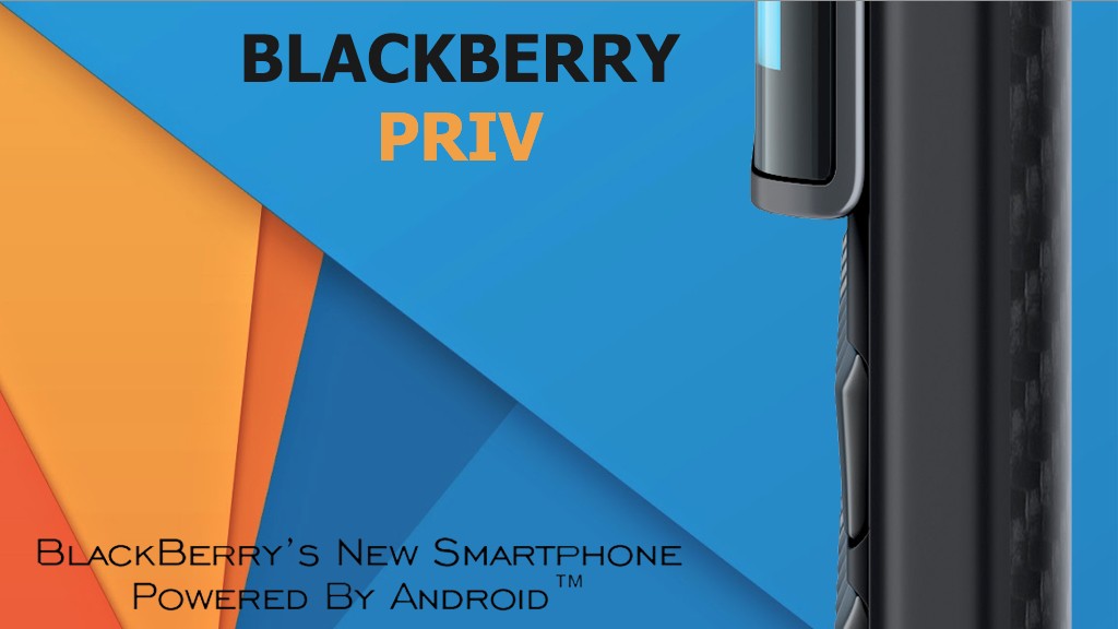 Почему слайдер BlackBerry Priv считают идеальным?