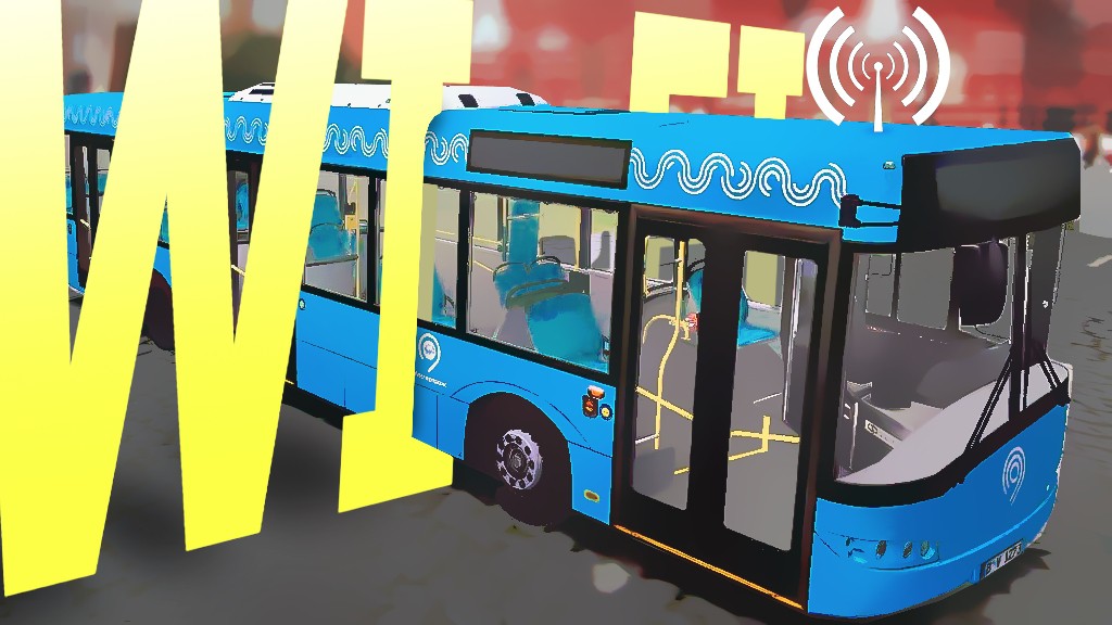 В автобус с лэптопом: Москва за бесплатный Wi-Fi