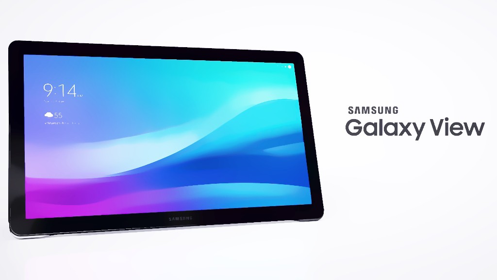 Как выглядит гигантский 18.4” планшет Samsung?