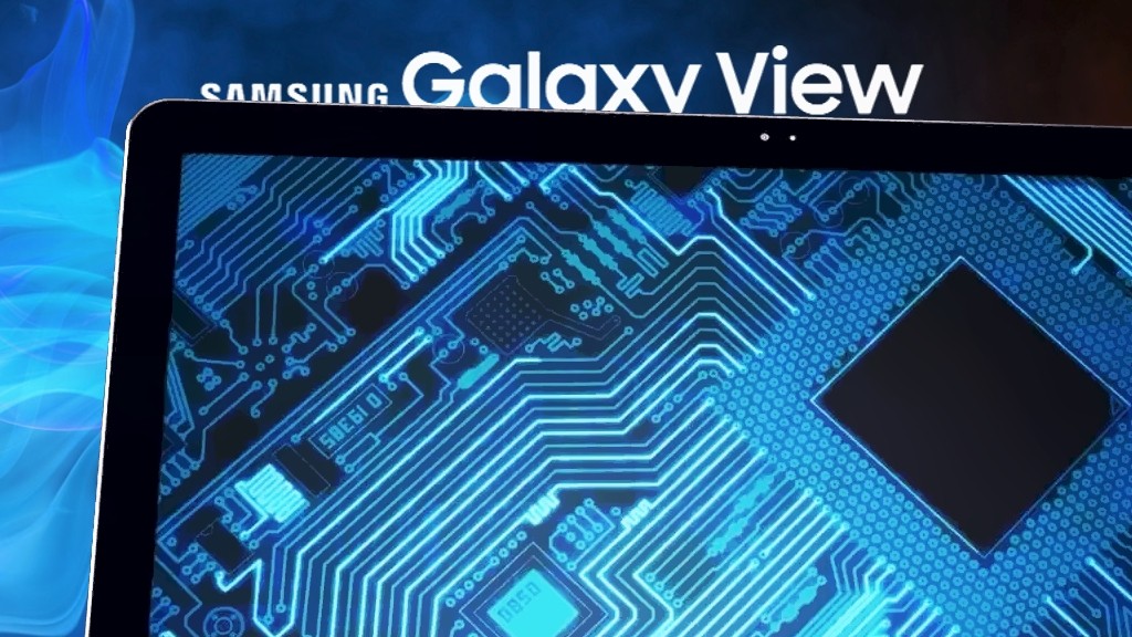 Гигантский планшет Samsung Galaxy View оценен в