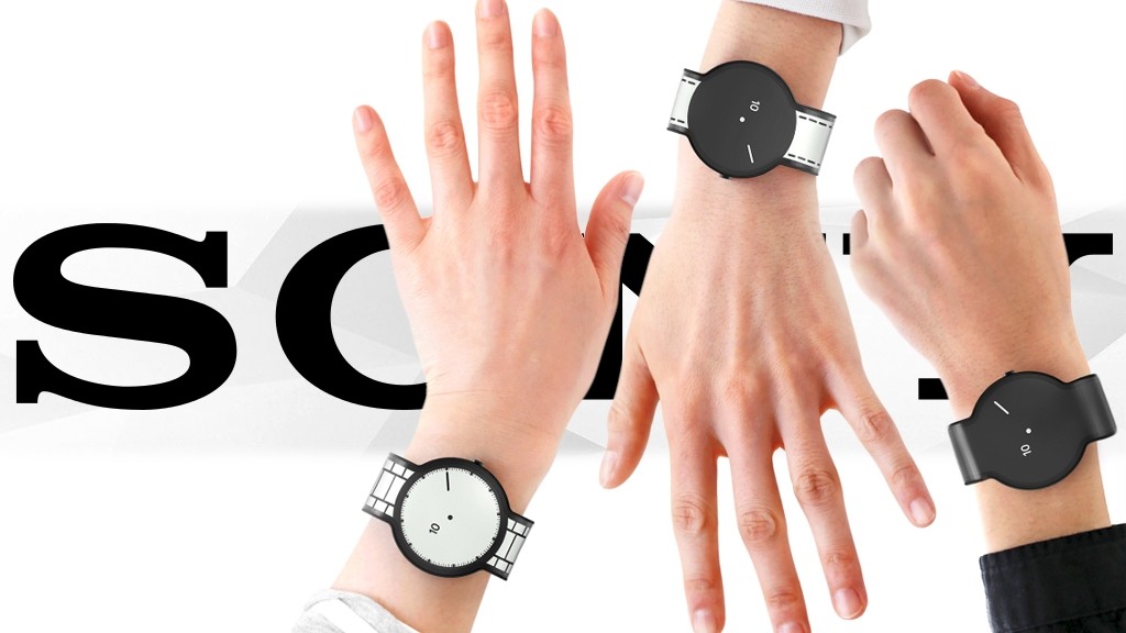 У Sony появились черно-белые часы с E-Ink