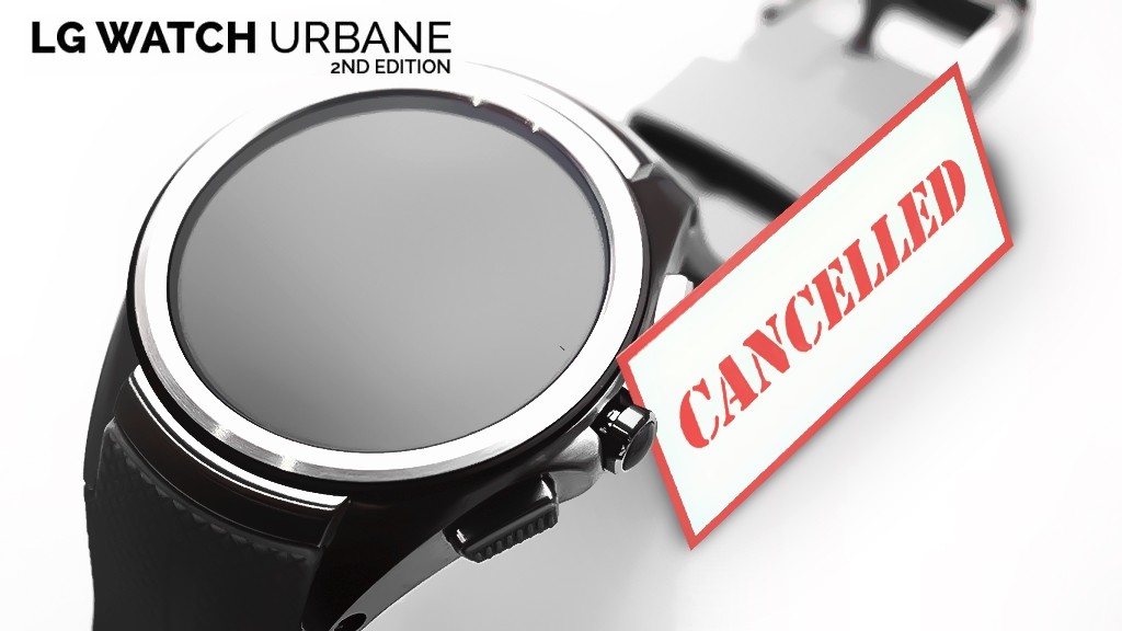 LG отменяет продажи гаджета Watch Urbane 2 LTE