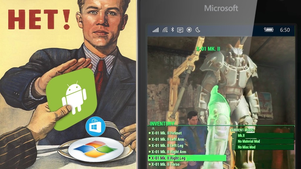 Android-приложения неслучайно изъяли из Win’10