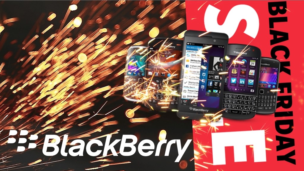 BlackBerry неожиданно начинает «Черную пятницу»