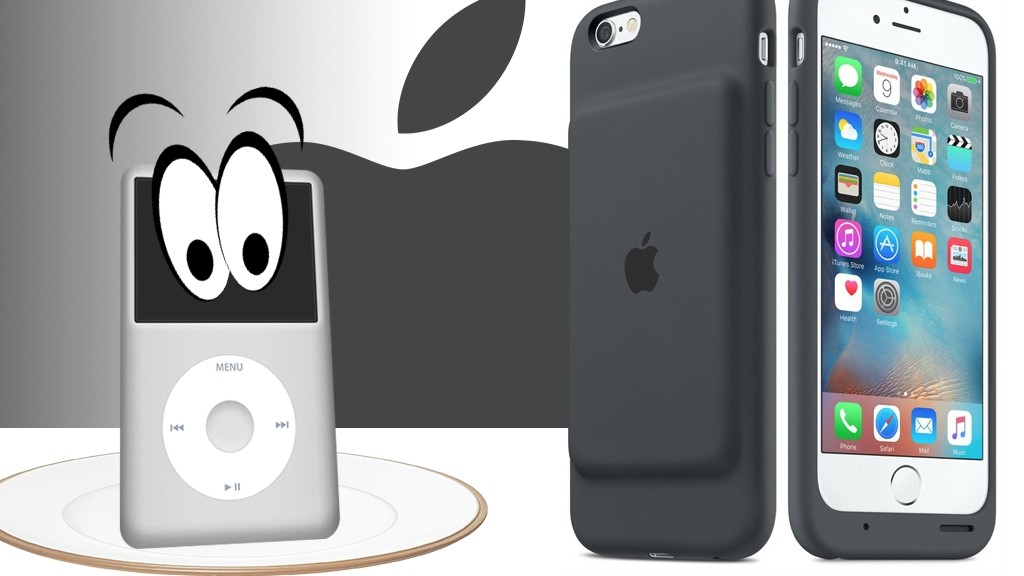 Новинка Apple: «Мой iPhone проглотил iPod!»