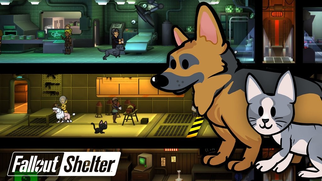 Питомцы в Fallout Shelter!