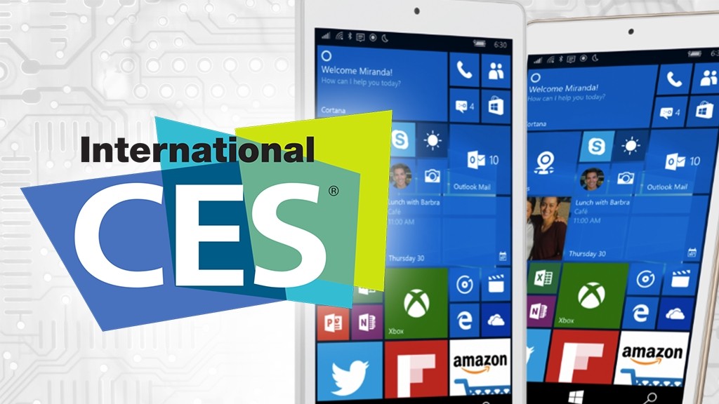 CES 2016: Первый в мире планшет на Win’10 Mobile