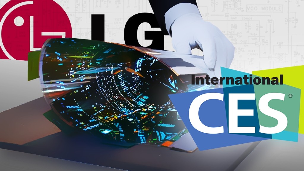 CES 2016: Гибкий экран LG — это 18” OLED c 810p