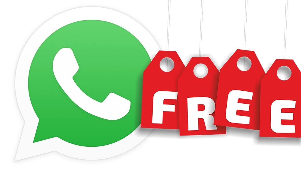 Мессенджер WhatsApp стал бесплатным